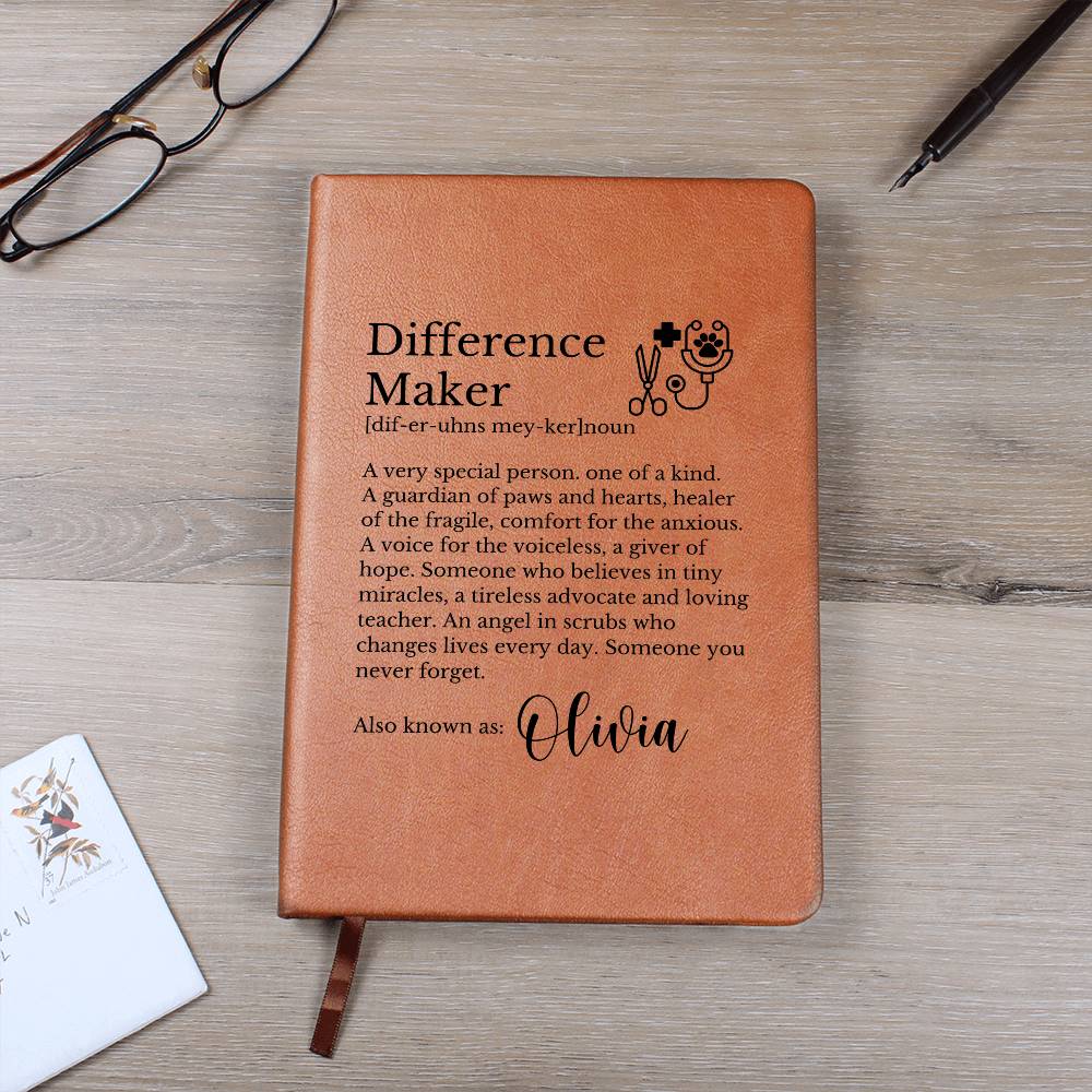 Vet Tech Difference Maker Journal