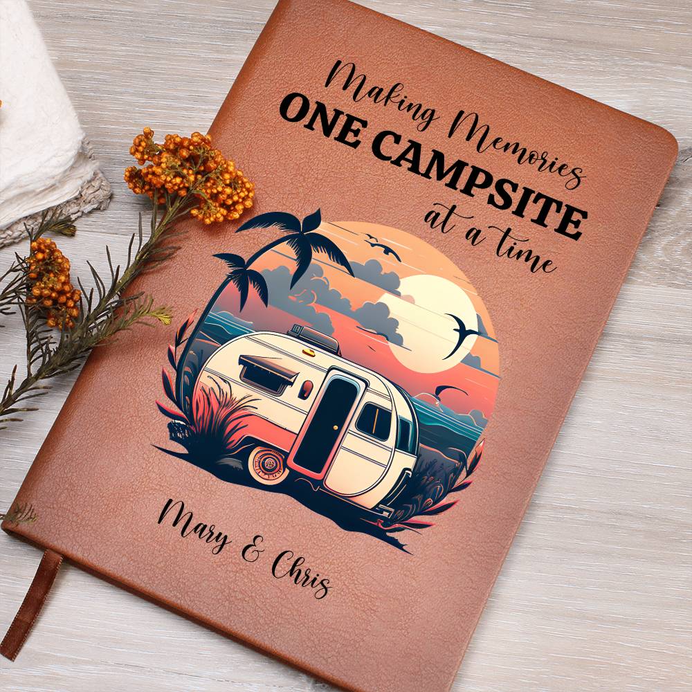 Personalized Retro Camper Journal