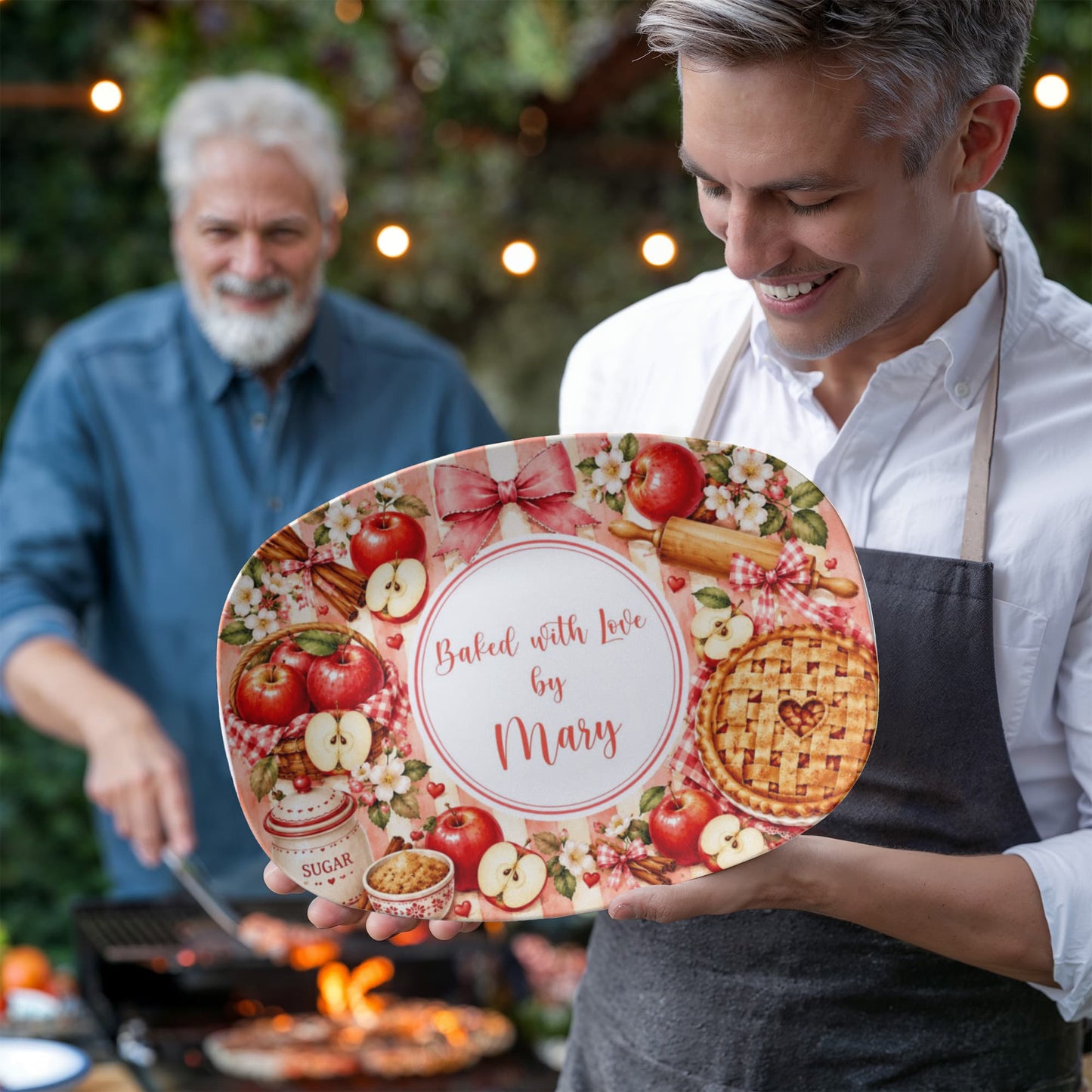 Personalized Baking Platter Dessert Tray