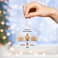 I wish you lived next door Gingerbread Christmas Ornament-[Heartfelt Family Gift]