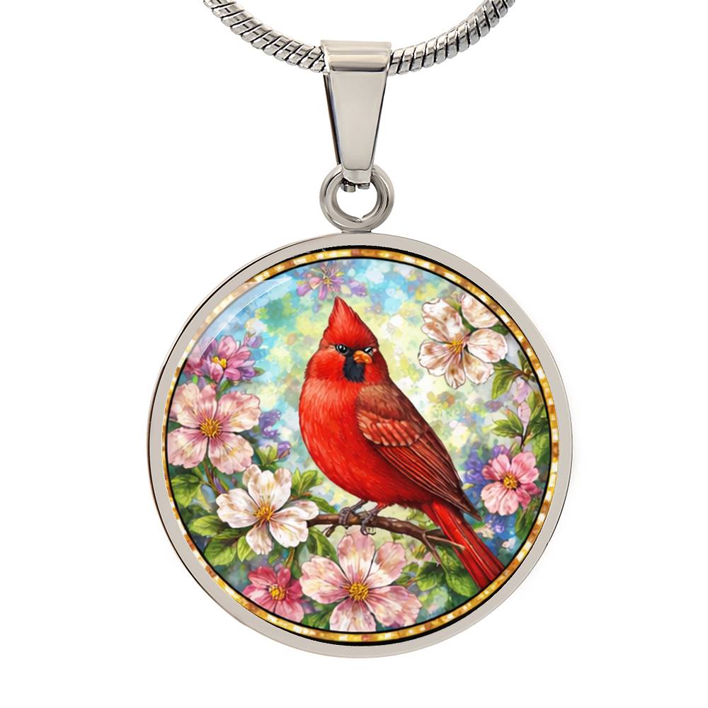 Cardinal Personalized Engraved Necklace Bracelet or Keychain