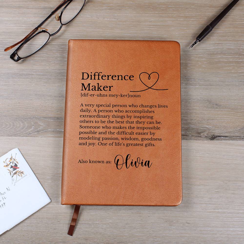 Difference Maker Journal