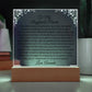 Boyfriends Parents Acrylic Plaque-[Heartfelt Family Gift]