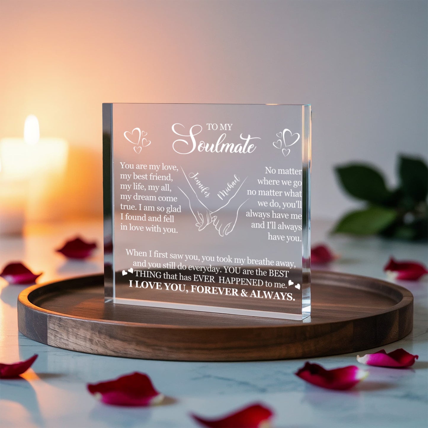 Soulmate Acrylic Plaque