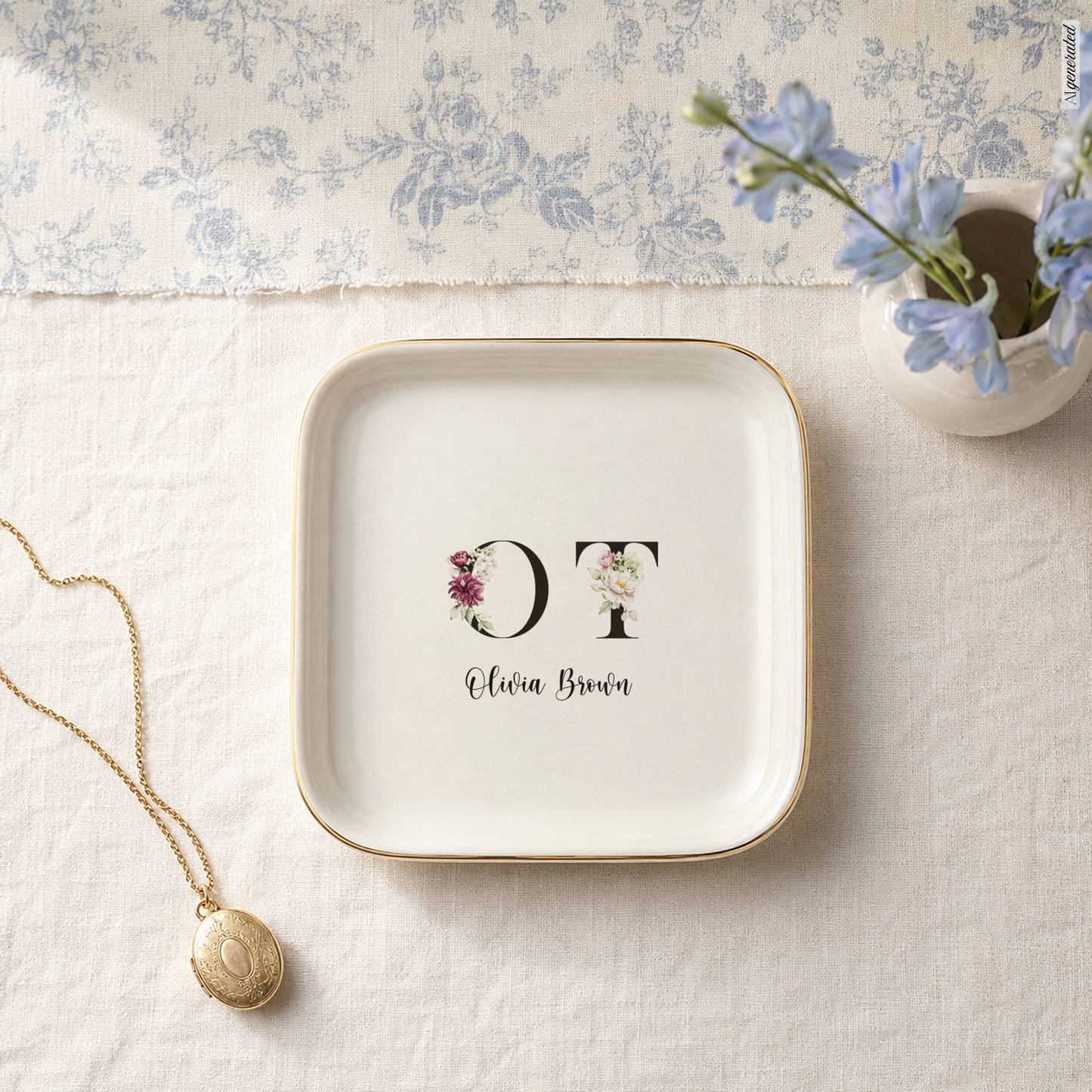 Occupational Therapist Jewelry Dish
