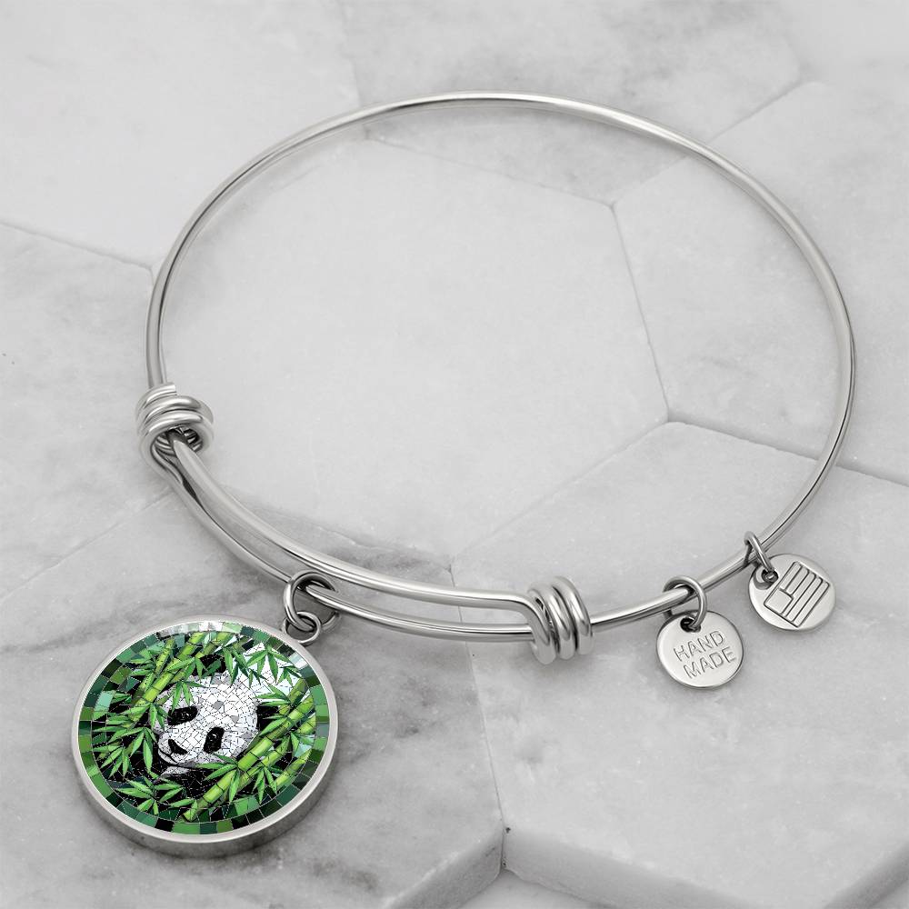 Panda Engraved Necklace