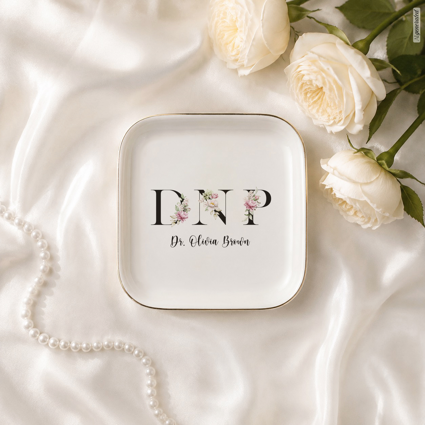 DNP Jewelry Dish, Doctor of Nursing Graduation Gift
