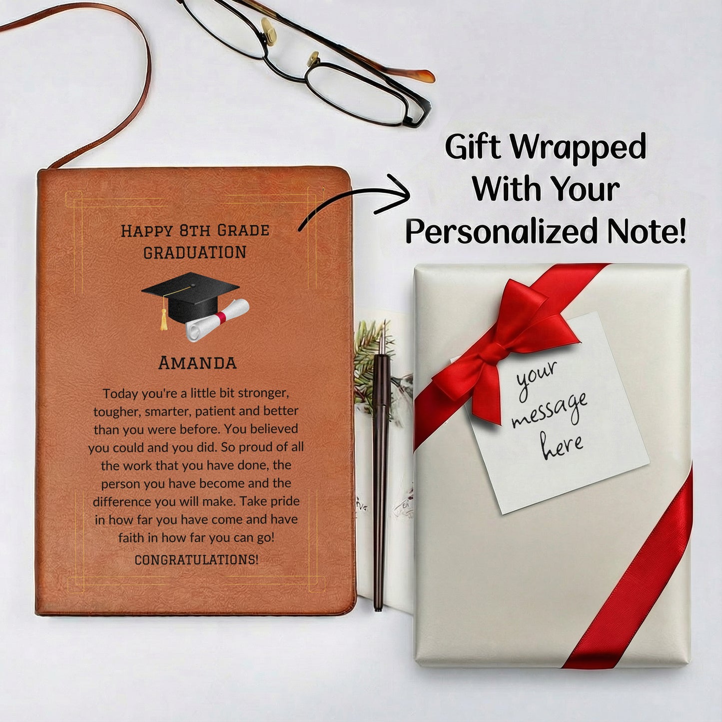 8th Grade Graduation Keepsake Journal