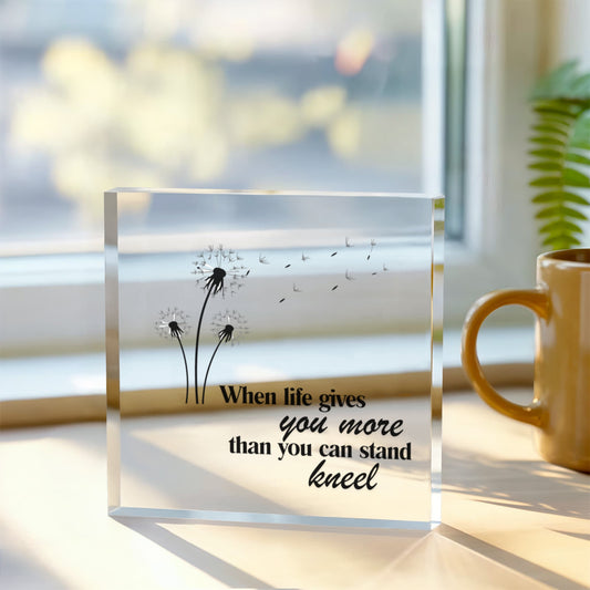 Printed Acrylic Block