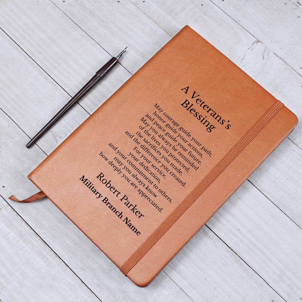 A Veteran's Blessing Prayer Journal