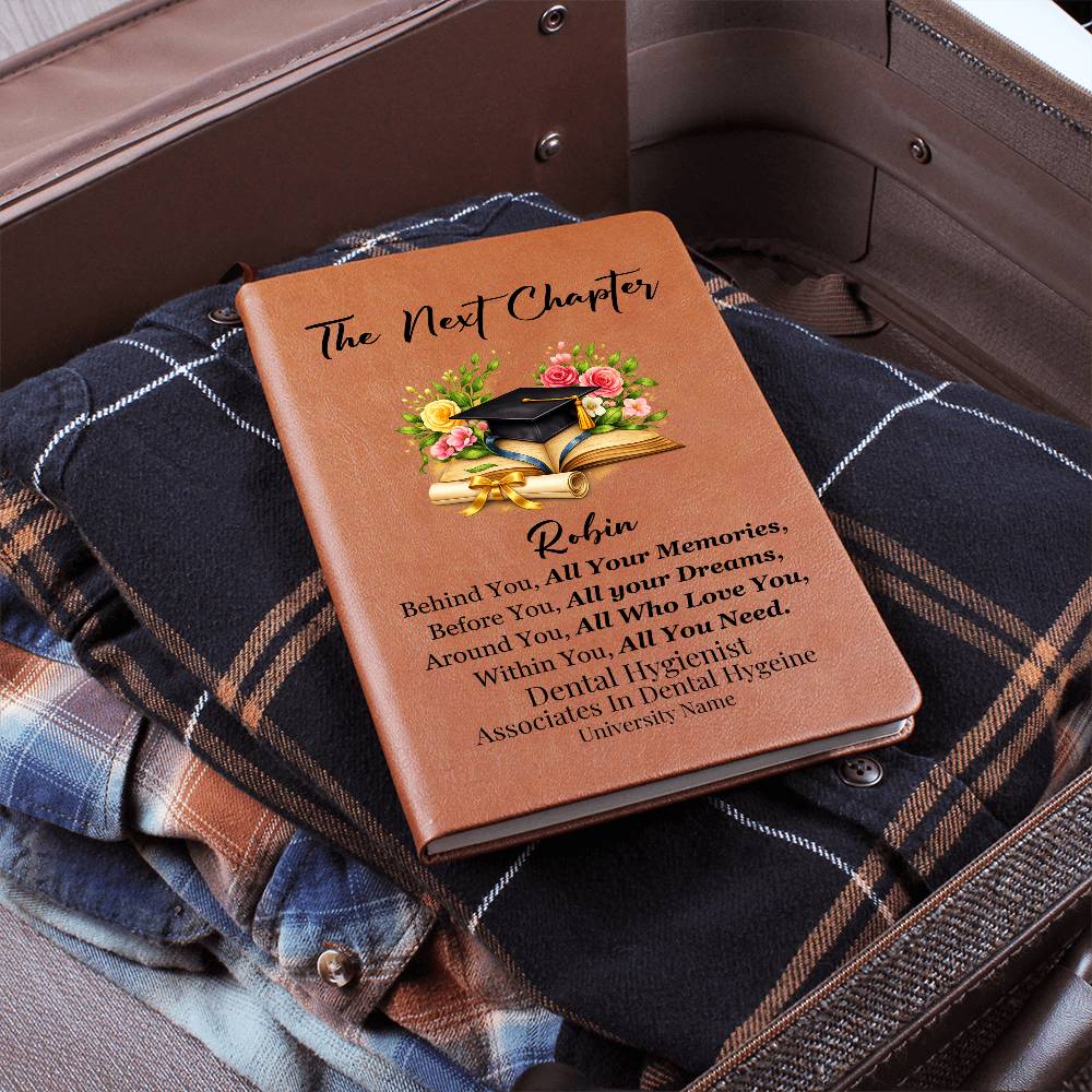 Personalized Dental Hygiene Graduation Journal Gift for Dental Assistant