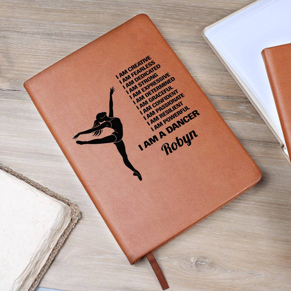 Personalized Dance Affirmation Notebook