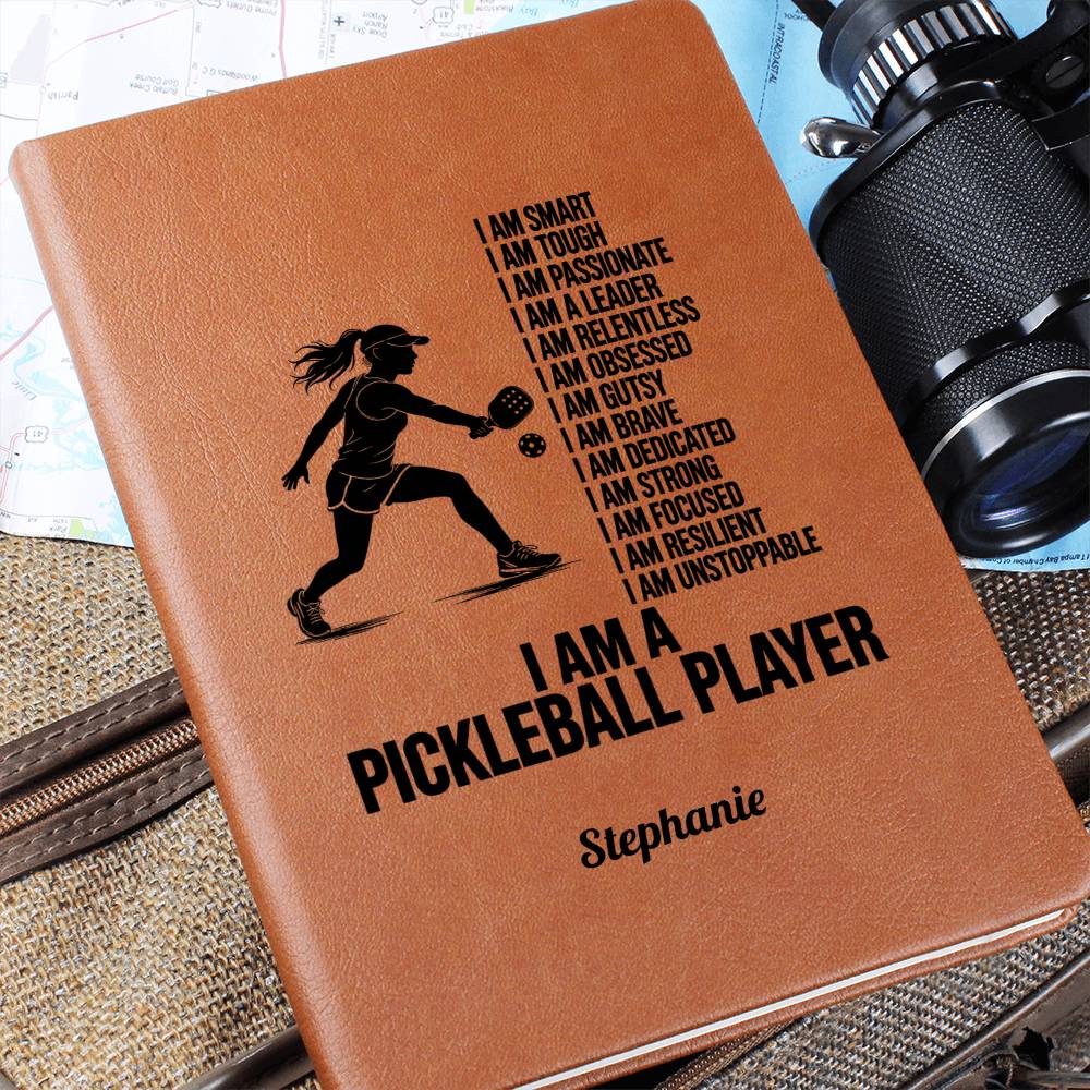 Personalized Pickleball Player Affirmation Journal