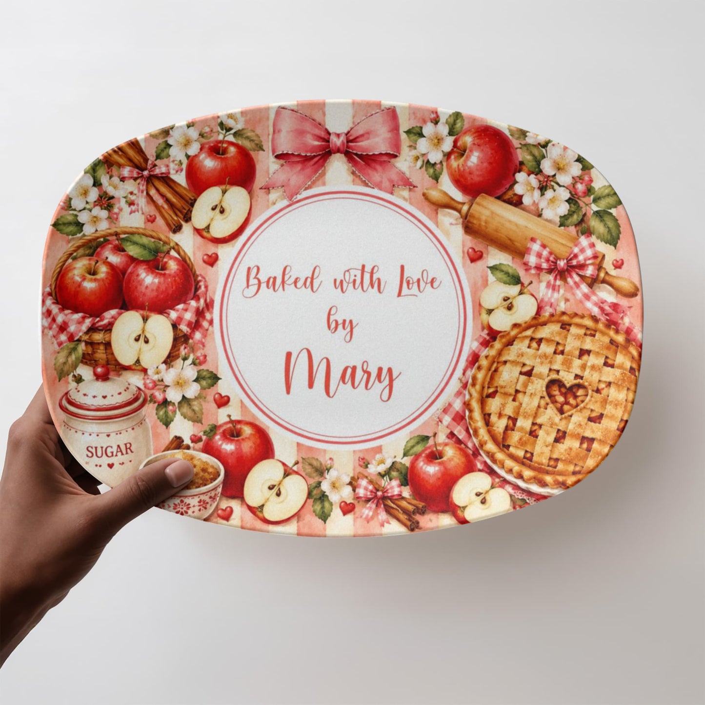Personalized Baking Platter Dessert Tray