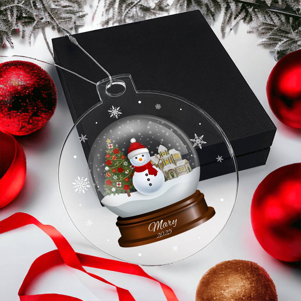 Snowglobe Christmas Ornament