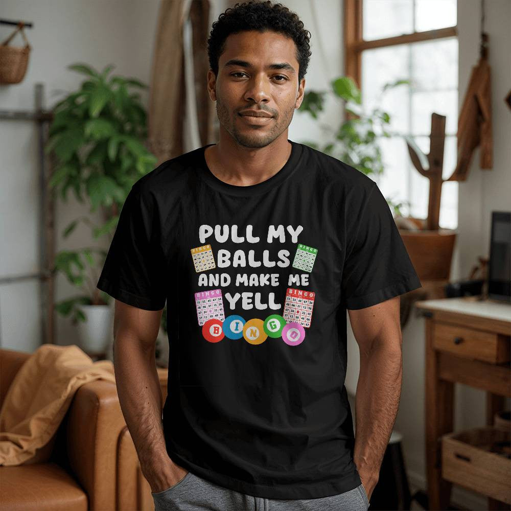Bingo Balls T-shirt-[Heartfelt Family Gift]
