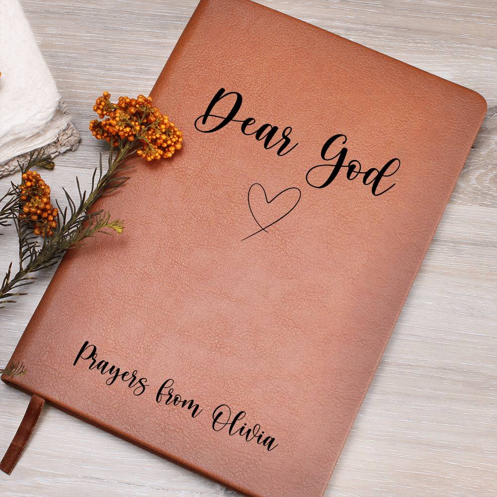 Personalized Dear God Prayer Journal