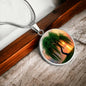Weeping Willow Tree Engraved Necklace-[Heartfelt Family Gift]