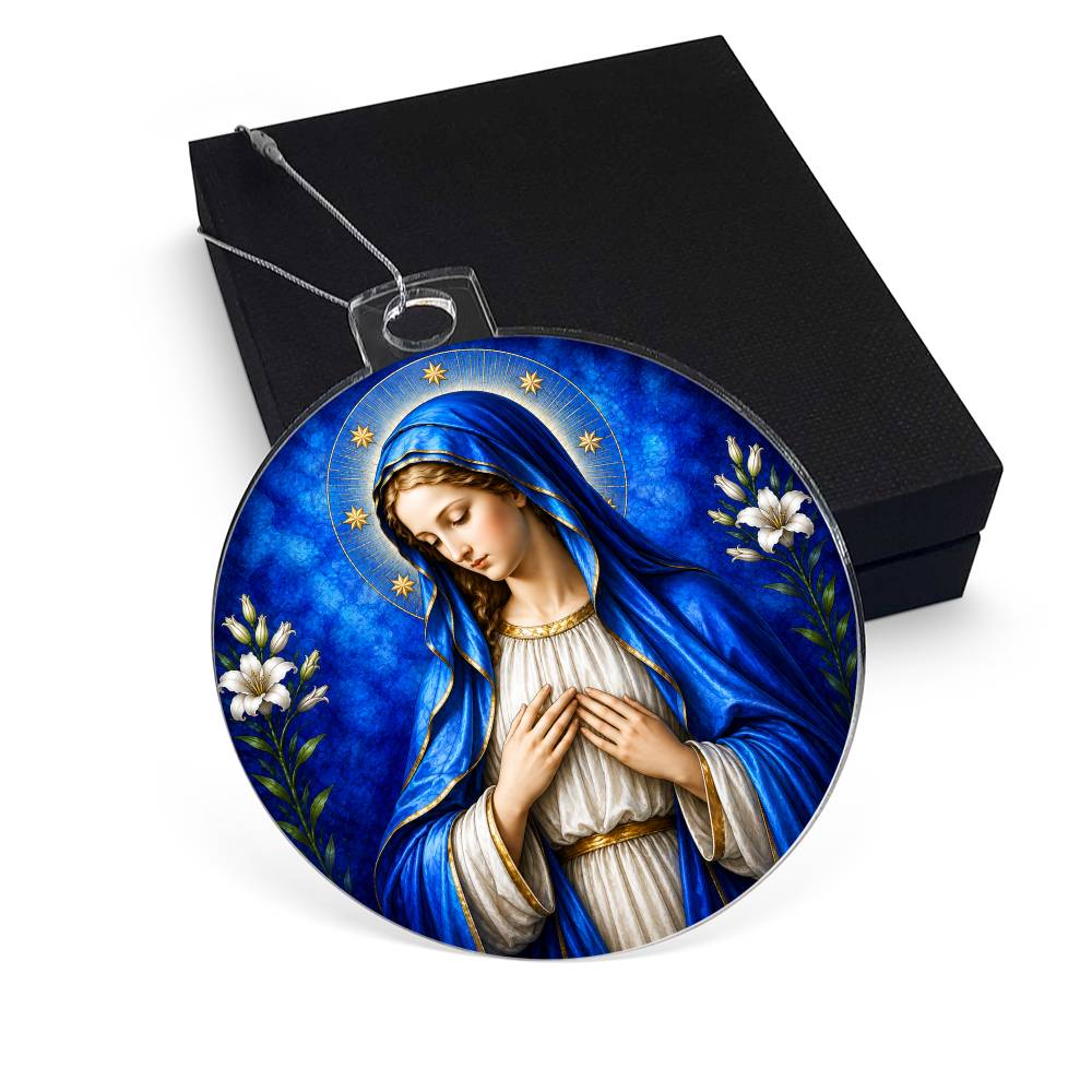Mother Virgin Mary Ornament