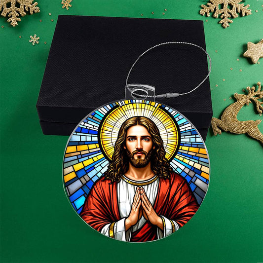 Jesus Acrylic Ornament Plaque