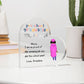 Personalized Preschool Graduation Heart Plaque Gift