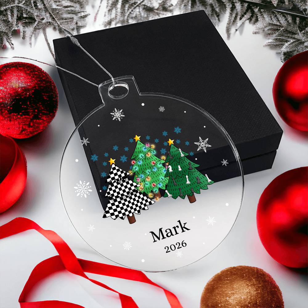 Chess Christmas Tree Ornament