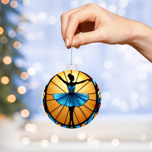 Ballet Dancer Christmas Ornament-[Heartfelt Family Gift]