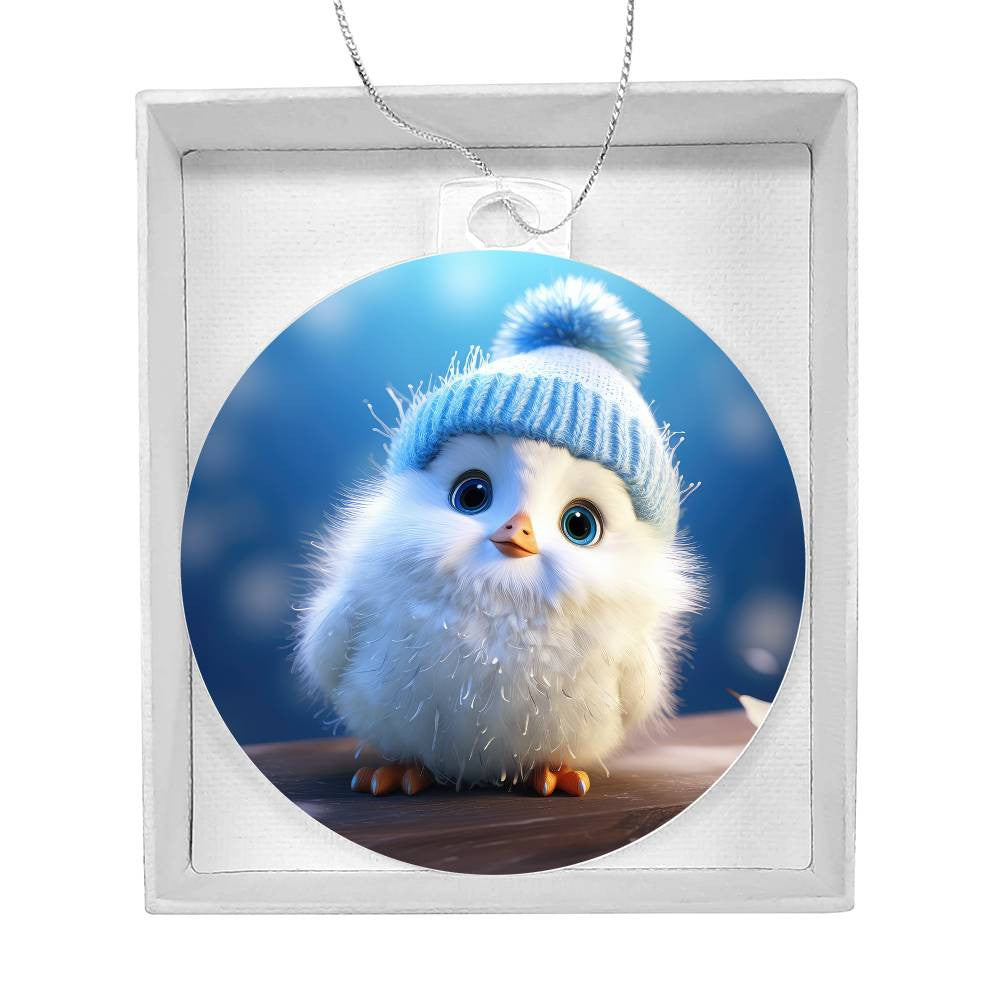 Cat Acrylic Christmas Ornament-[Heartfelt Family Gift]