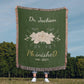 PHD Graduation Gift Blanket for Doctorate Degree-[Heartfelt Family Gift]