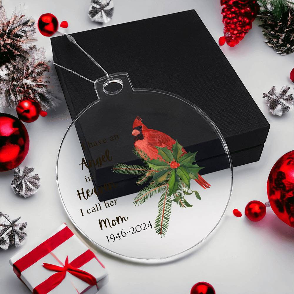 Mom Remembrance Ornament-[Heartfelt Family Gift]