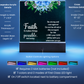 Faith Makes Things PossibleReligious Plaque & Cross Gift Set-[Heartfelt Family Gift]