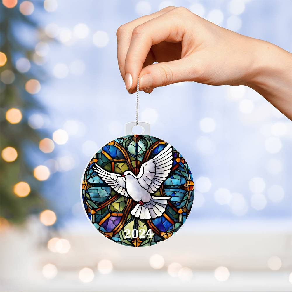 Dove Holy Spirit Ornament-[Heartfelt Family Gift]
