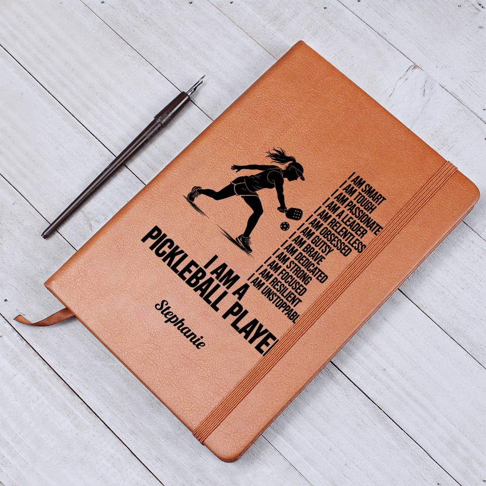 Personalized Pickleball Player Affirmation Journal