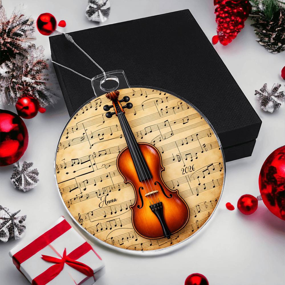 Violin Ornament