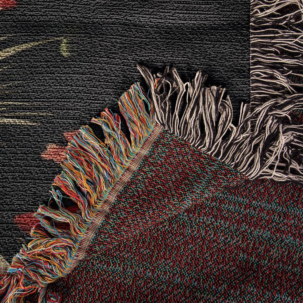 Heirloom Artwork Woven Blanket (Portrait)-[Heartfelt Family Gift]