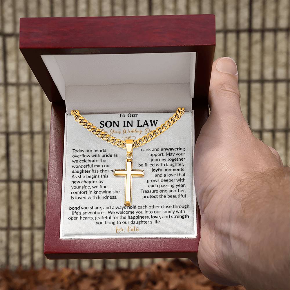 To Our Son in Law On Your Wedding Day