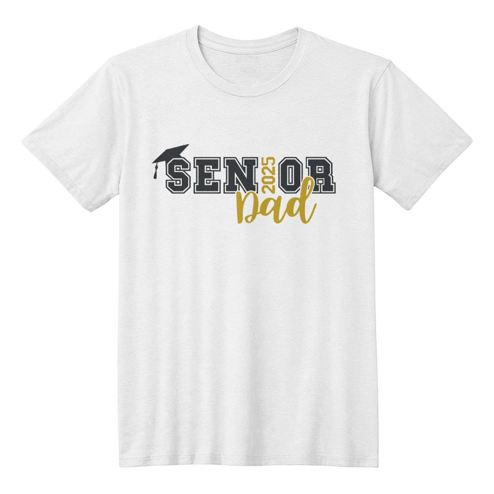 Class of 2025 senior dad  T-Shirt-[Heartfelt Family Gift]