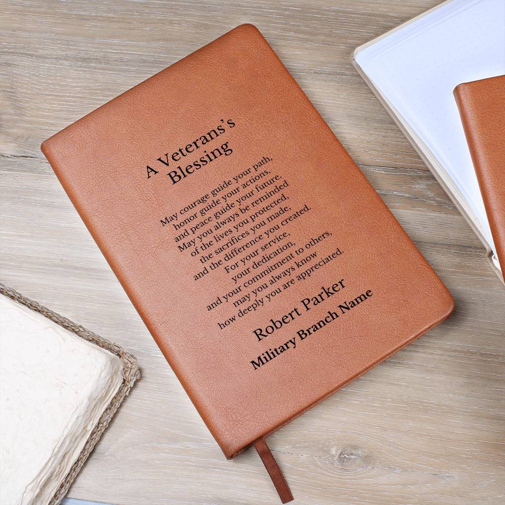 A Veteran's Blessing Prayer Journal