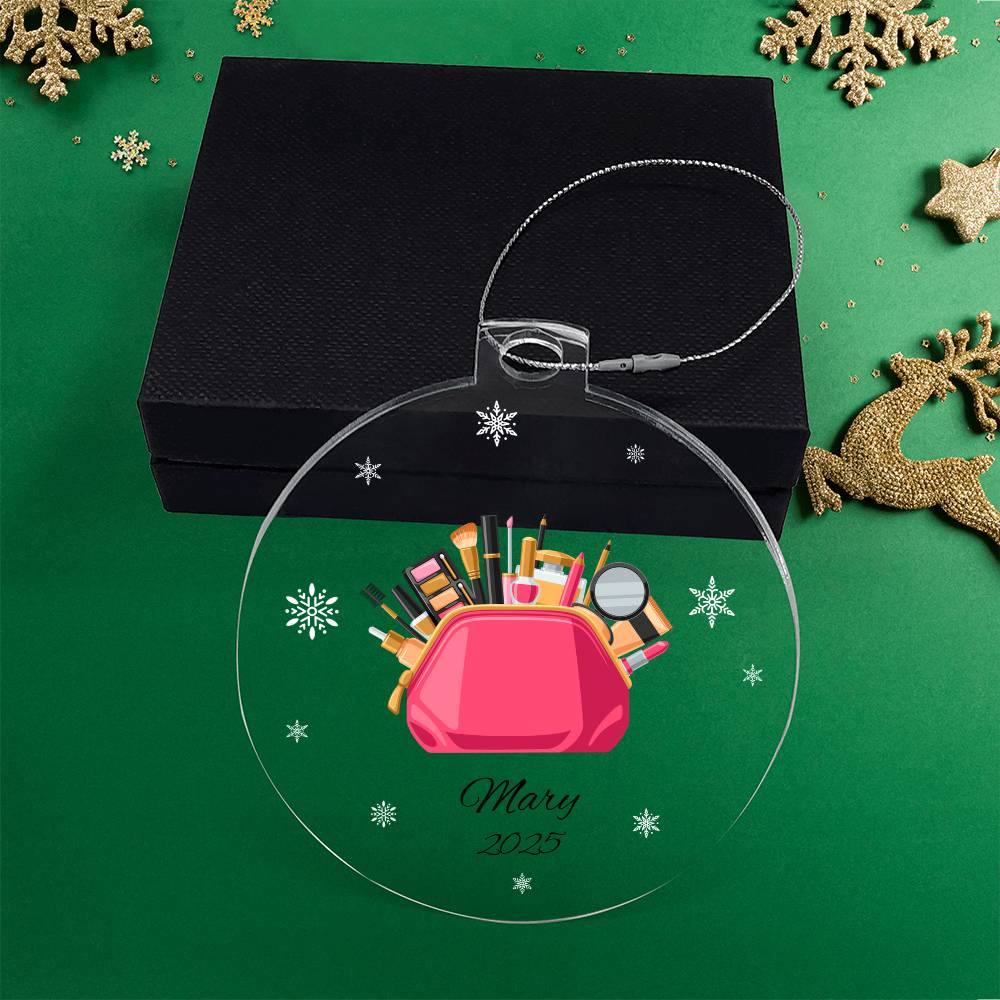 Makeup Christmas Tree Ornament