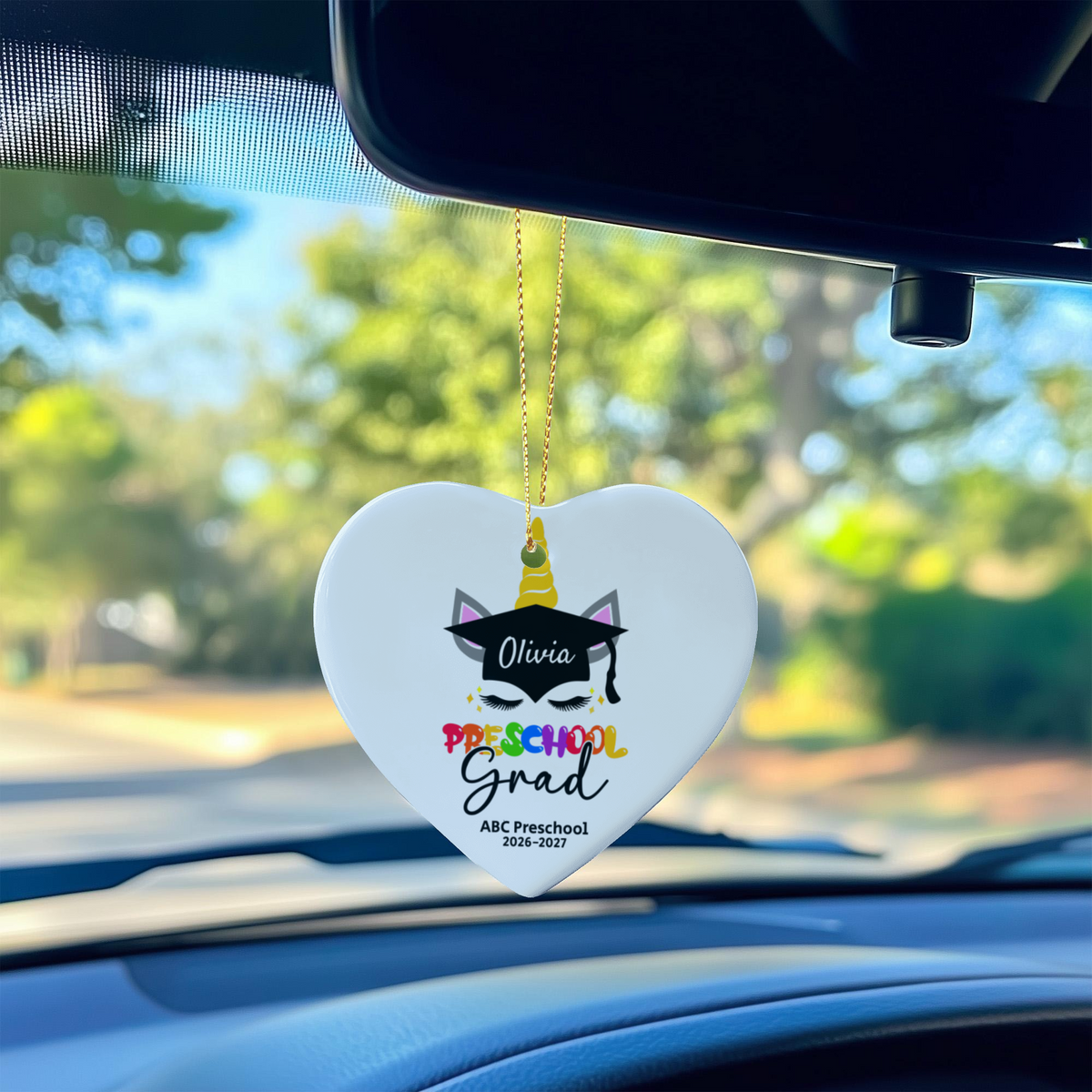 Personalized PreSchool Ornament Gift For Kids