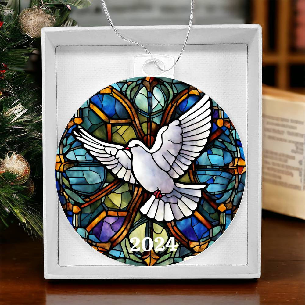 Dove Holy Spirit Ornament-[Heartfelt Family Gift]