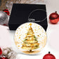 Christmas Tree Gold Acrylic Christmas Ornament-[Heartfelt Family Gift]