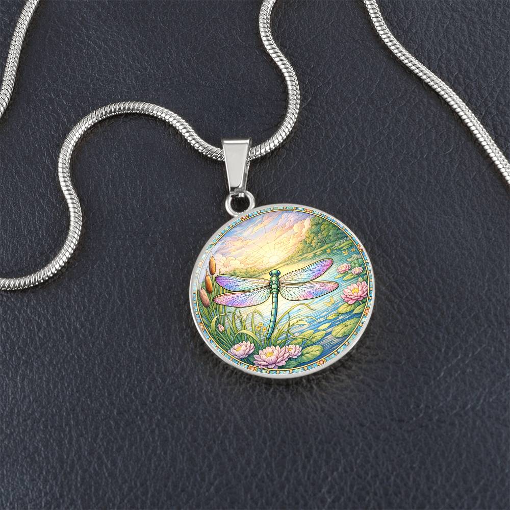 Dragonfly Personalized Engraved Necklace Bracelet or Keychain