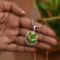 Dragon Gold Fantasy Engraved Necklace in Gold or Silver-[Heartfelt Family Gift]