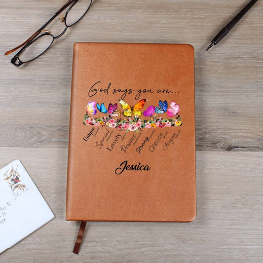 Butterfly God Says You Are Journal-[Heartfelt Family Gift]