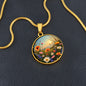 Wildflowers Engraved Necklace-[Heartfelt Family Gift]