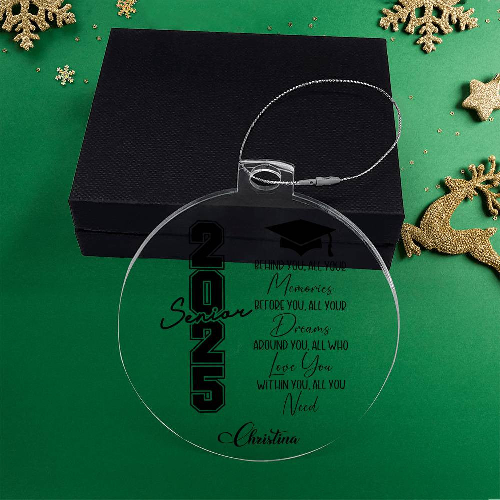 Class of 2025 Senior Graduation Ornament-[Heartfelt Family Gift]