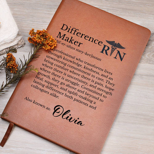 Difference Maker Journal for RN Nurse