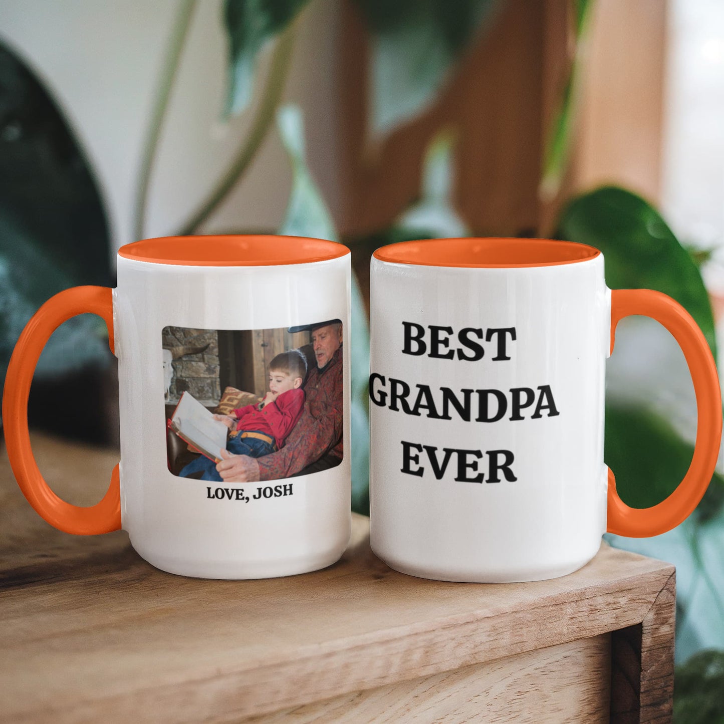 Best Grandma Ever Color Accent Mugs
