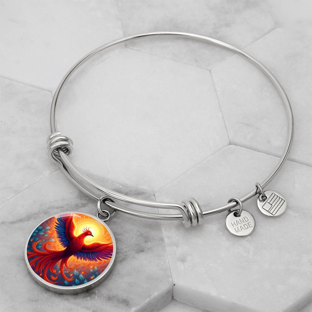 Rising Phoenix Pendant Necklace